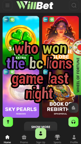 Who Won the BC Lions Game Last Night? Score-vz72fvrf.com